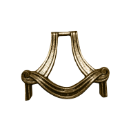 POIGNEE CAVEAU BRONZE 77