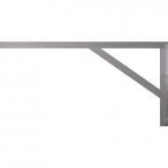 EQUERRE ALU A TALON 120 X 60