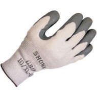 GANT TRICOT PAUME LATEX GRIS